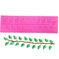 Branch with Leaves Silicone Fondant Mold