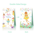 Party Favor Bags with Stickers - Fairy Theme (12 Bags)