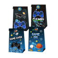 Party Favor Bags with Stickers - Gaming Theme (12 Bags)