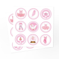 Party Favor Bags with Stickers - Ballet Theme (12 Bags)