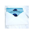 Unisex Baby Shower Gift Cards (Whales) (Set of 6)
