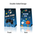 Party Favor Bags with Stickers - Gaming Theme (12 Bags)