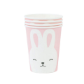 Bunny Themed Paper Cups (8 Cups)