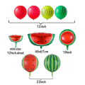 Tropical Watermelon Foil Balloon Set - 13 Balloons