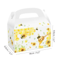 Party Favor Boxes - Honey Bee Theme - 12 Boxes