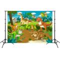 Kids Birthday Party Table and Photography Backdrop (Dinosaur Theme 2)