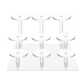 Acrylic Cupcake Stand - Holds 9 Cupcakes