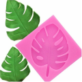 Delicious Monster Leaf Fondant Silicone Mould