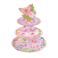 Kids Birthday Party 3 Tier Cupcake Stand - Butterfly