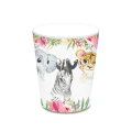 Baby Wild Animals Safari Paper Cups (8 Cups)