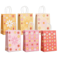 Party Favor Bags with Handles - Daisy 12 Bags