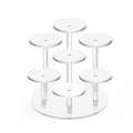 Acrylic Cupcake Stand - Holds 7 Cupcakes