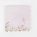 Butterfly and Flowers Napkins (10 Napkins)