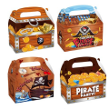 Party Favor Boxes - Pirate Theme (12 Boxes)