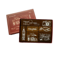 Decorative Rubber Stamp Set (Travel)