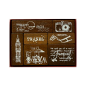 Decorative Rubber Stamp Set (Travel)