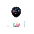 Large Party Gender Reveal Balloon Set - Black