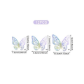 Holographic Butterfly Cupcake/Cake Toppers - Set of 12
