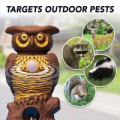 Durable and Waterproof Owl Alert Motion Sensor Pest Control