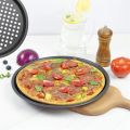 3 Pieces Of Non-Stick Round Pizza Pan Tray With Rack