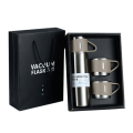 500ml Stainless Steel Vacuum Flask Gift Set with 3 Mugs