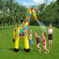 Children Interactive Activity Inflatable Giraffe Water Sprinkler