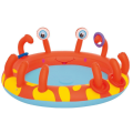 Kids Outdoor Crab Design Water Sprinkler Interactive Inflatable Pool