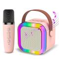 Mini Speaker Karaoke Bluetooth Wireless Portable Microphone