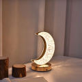 Moon Crystal Night Light Decorative Table Lamp