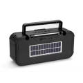 Solar Powered Bluetooth Speaker with Torch Light