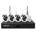 4 Channel 4 Ways Wireless CCTV Camera Surveillance Kit