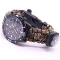 Outdoor Camping Paracord Survival Watch