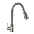 Pull Out Kitchen Sink Faucet with Retractable Sprayer