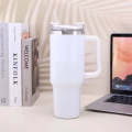 Stainless Steel Vacuum Flask with Straw 1.18L