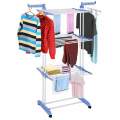 Foldable 3 Tier Clothes Rack Outdoor Indoor Airer