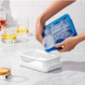 Silicone Ice Tray With Lid Large Cubes