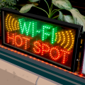 LED Wifi Hot Spot Sign