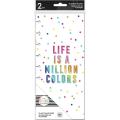 Rainbow Classic Snap-In Planner Envelopes
