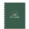 Brave & Inspired Teacher Big Notebook
