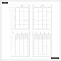 2024-2025 Opal Mountain Happy Planner  Classic Lined Vertical Layout  18 Months