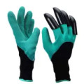 2 Piece Waterproof Garden Gloves with Claws