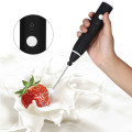 Handheld 3 Speed USB Charging Electric Milk Frother Egg Beater with 2 Heads