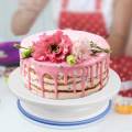 Plastic Rotating Icing Revolving Cake Turntable Decorating Stand