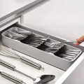 Compact Drawer Cutlery Spoons Knives Holder and Organizer