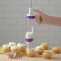 Dessert Cake Decorator Kitchen Tool with 5 Decorating Tips