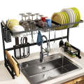 Kitchen Over The Sink Dish Drying Rack 85cm