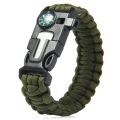 Camping Survival Bracelet With Compass