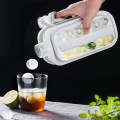 2-in-1 Portable Water Bottle and Ice Cube Maker