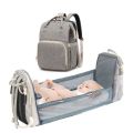 Portable Folding Crib Mommy Bag Bed Backpack