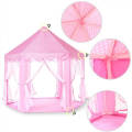 Princess or Prince Castle Portable Play Tent with Net for Kids